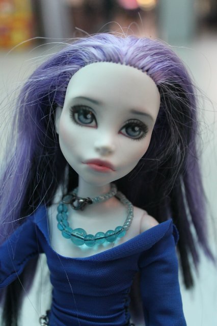 Моя новенькая - голова ooak Монстр Хай Спектра на теле Симба