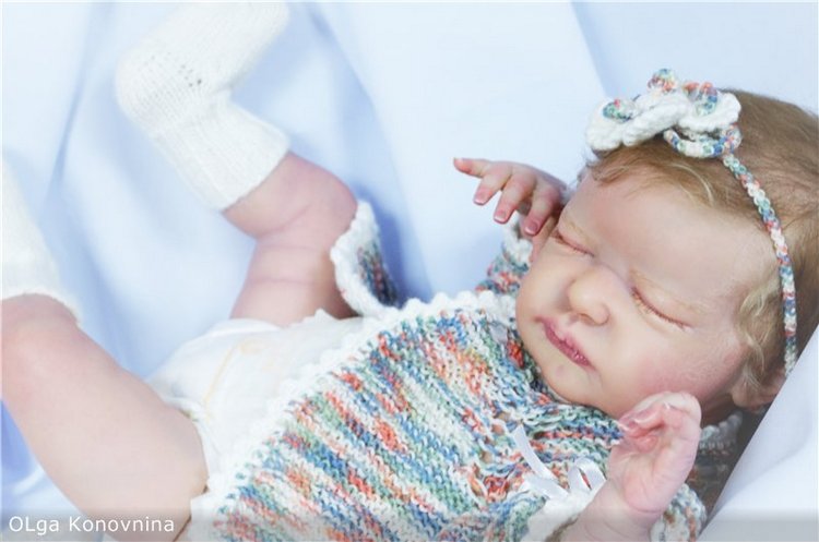 Серенити, скульптор Laura Lee Eagles, малявочка реборн от Ольги Коновниной (фото 4)