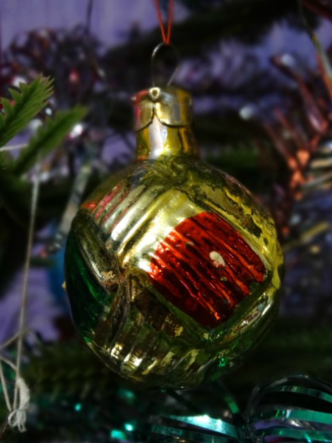 Ёлочные игрушки моего детства