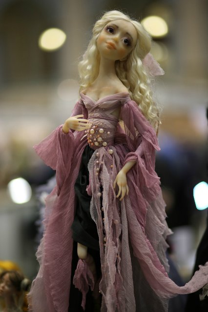 Великолепие выставки "Искусство Куклы" 11 декабря 2015 г