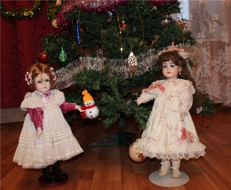 Встречаем Новый год с куклами