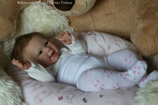 Мейзи... Куколка Реборн Виктории Вишни