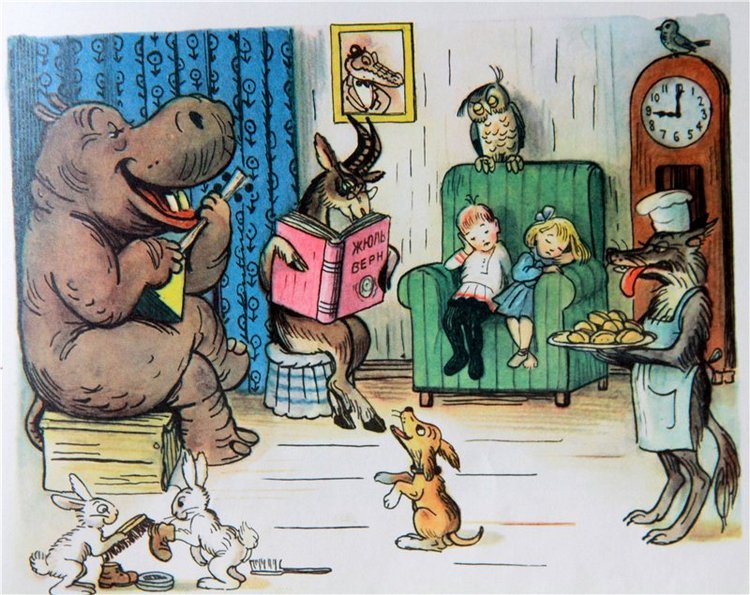 Моя любимая книга детства, заключительная часть. Сказки Корнея Чуковского