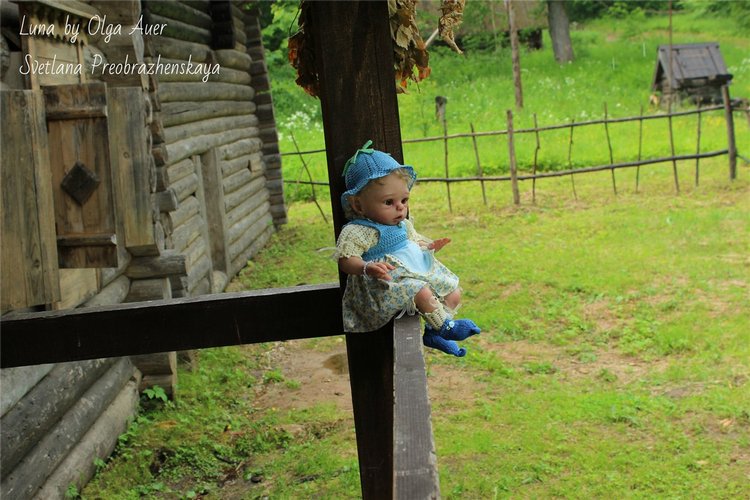 Эльф Luna by Olga Auer, мой прототип. Кукла реборн Светланы Преображенской