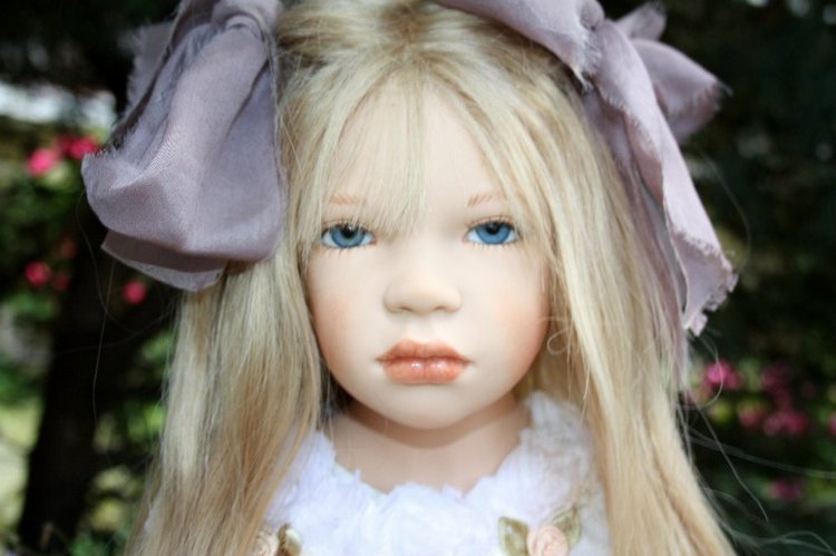 Марусина прогулка по саду. Коллекционная кукла от Zofia & Henry Zawieruszynski