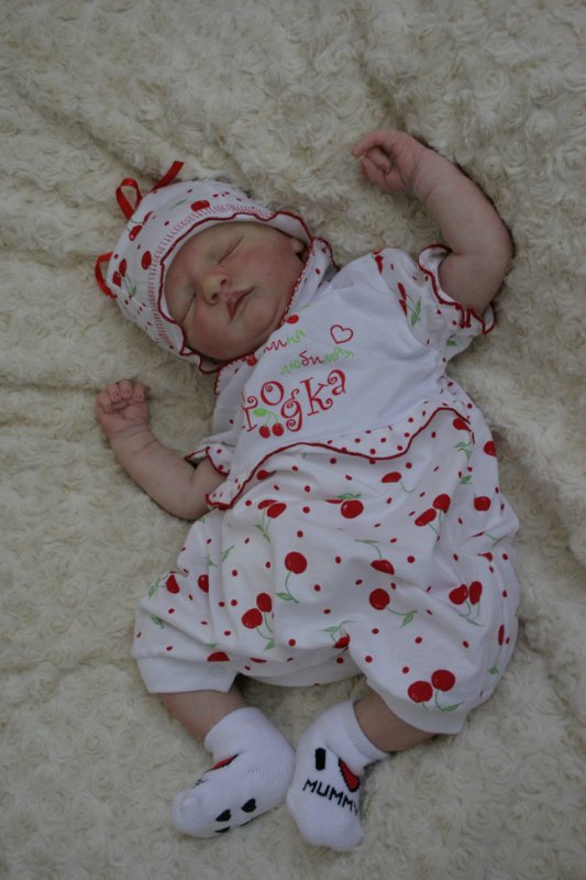 Моя ягодка Джиллиан. Кукла реборн Анастасии Яворской (фото 4)