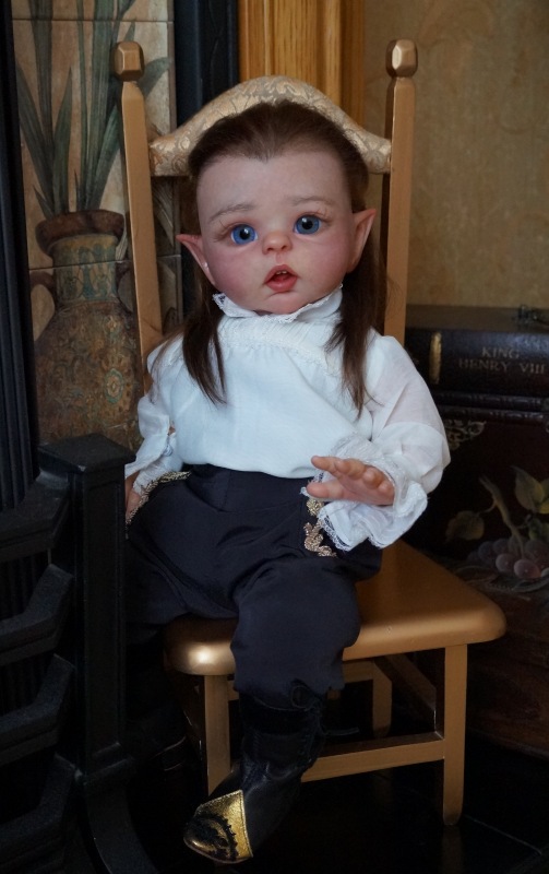 Сказочные эльфы. Куклы реборн Наталии Коноваловой (фото 7)