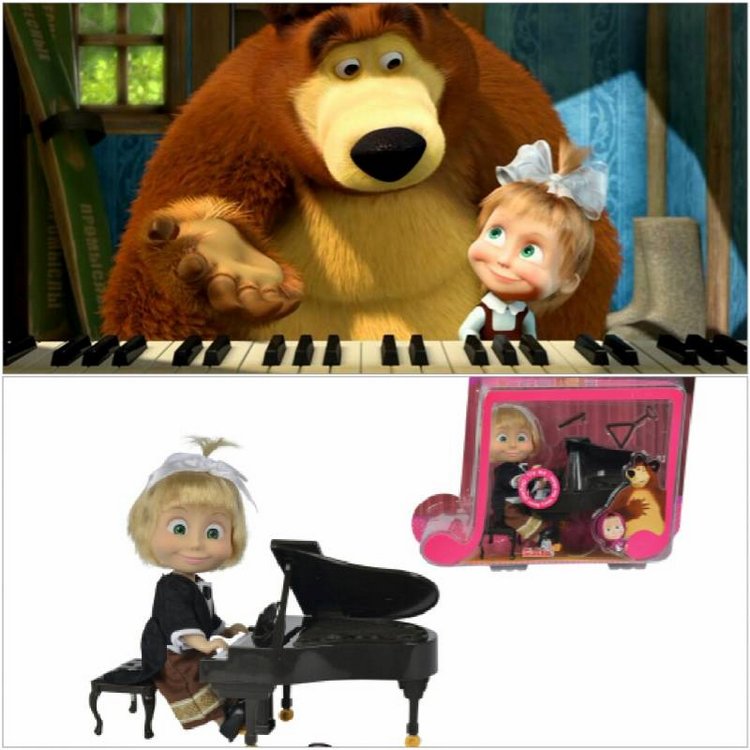 Новые Машки в кармашке — Куклы Маша и Медведь (Simba): Маша в кармашке (фото 4)