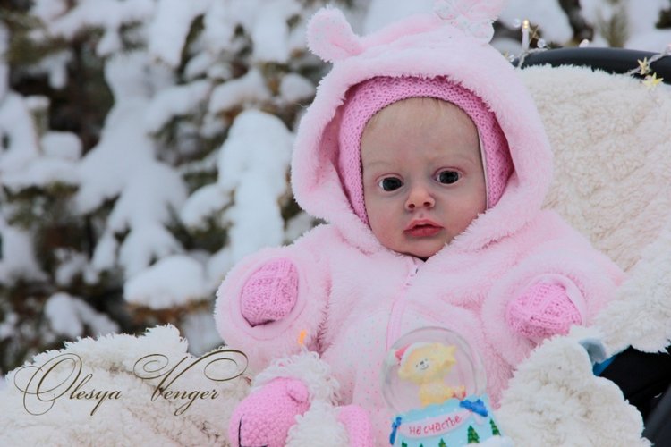 Моя Хлоя, мой любознательный Совенок, кукла реборн Олеси Венгер