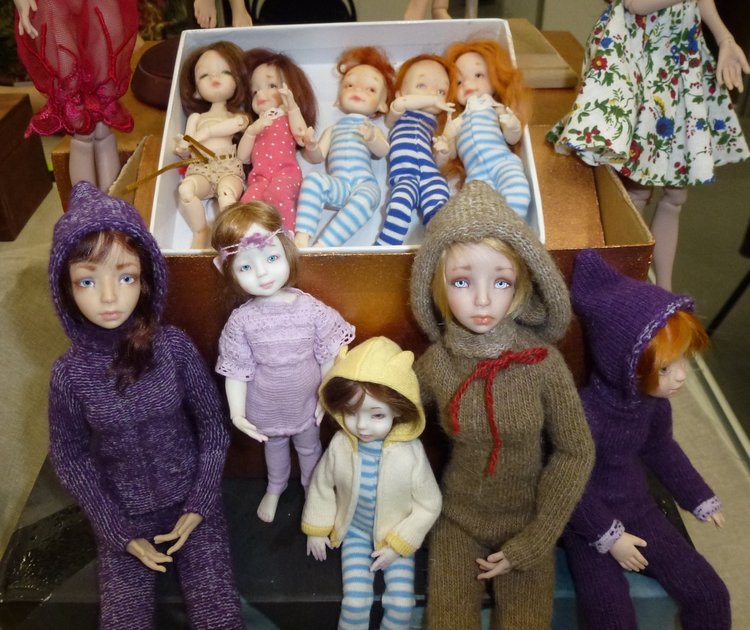 Весенний Бал Кукол на Тишинке: Куклы