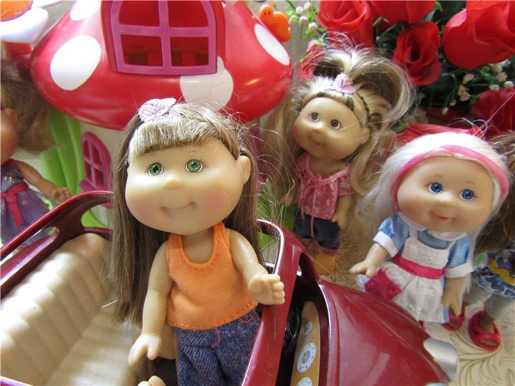 Новый дом для Лилочки — Куклы Cabbage Patch Kids (Капустки): винтаж 80