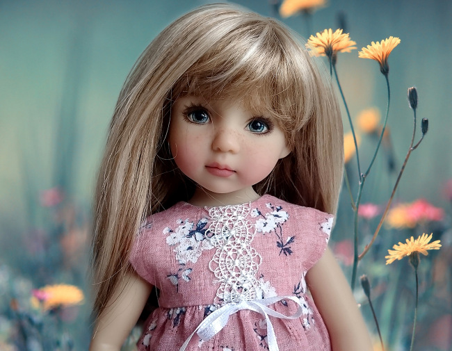 Бьянка лето и цветы — Куклы Dianna Effner (Эффнер) из винила: Little Darling