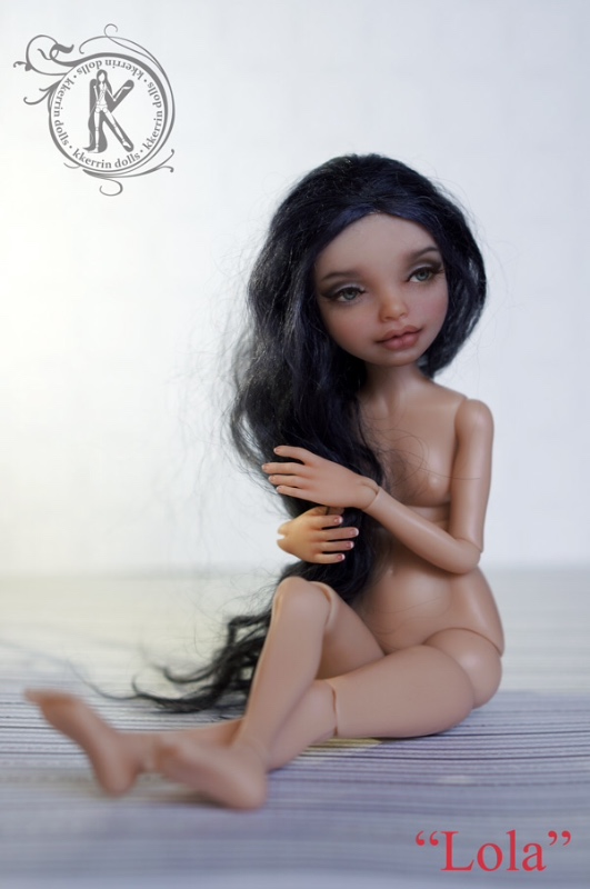 Моя новая авторская кукла, Лола. KKeRRin-Dolls