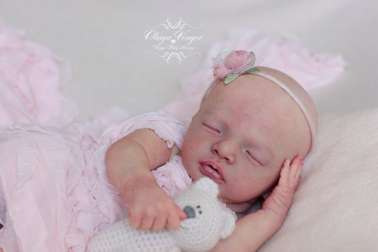 Моя Джульетта, мой котенок! Кукла реборн Олеси Венгер