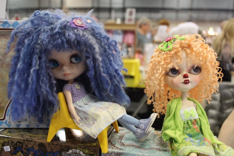 Выставка мишек, кукол и кукольной миниатюры в Голландии 2017 - часть пятая (фото 2)