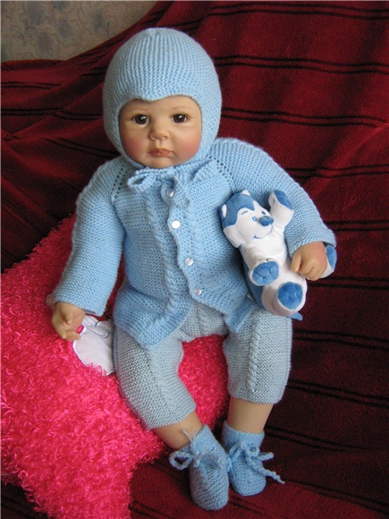 Кукла Matthias от Doris Stannat - мы зовем его Максимка