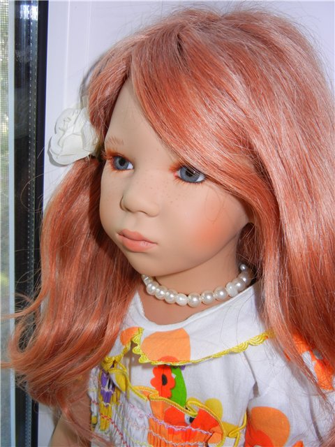 Моя нежная, грустная рыжулька Полинка (Pauline от Annette Himstedt, 2004) (фото 10)