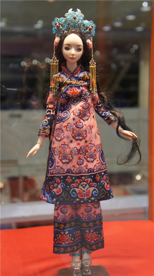 Чарующие куклы Марины Бычковой на VII Международном Салоне Кукол (фото 5)