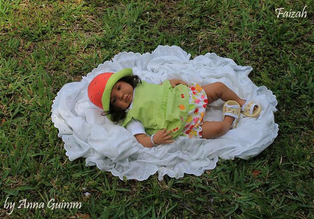 Интересная мулаточка,на основе молда шаян