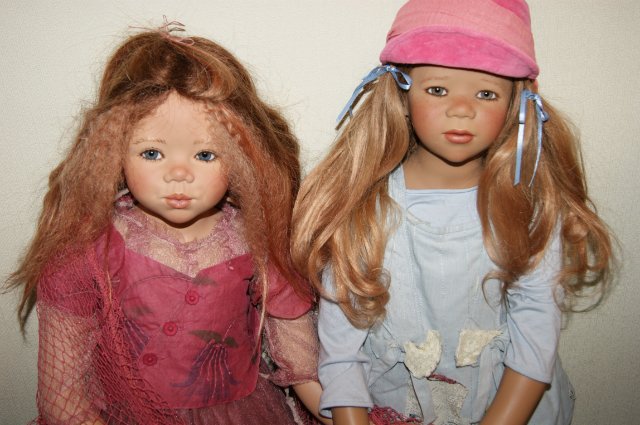 TIPPI - краса... русая коса, русалка из серии Atlantis от Annete Himstedt