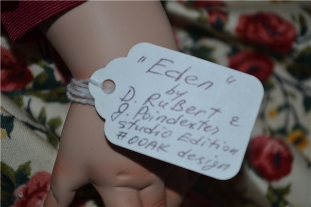 Фарфоровая кукла EDEN by Donna Rubert and G. Poindexter STUDIO EDITION OAAK DESIGN