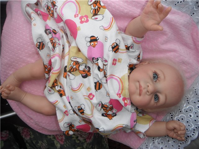 Моя первая реборн малышка, или наконец то родилась