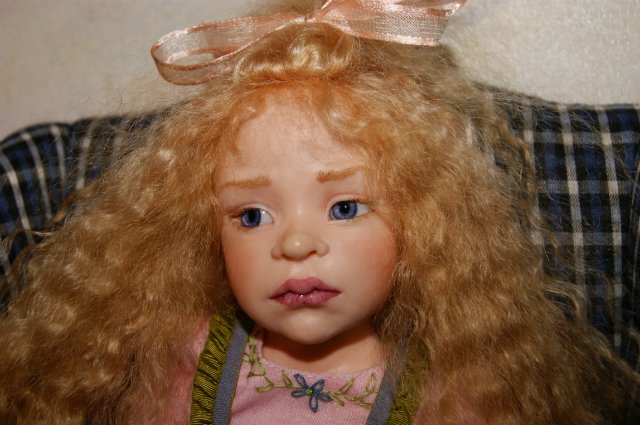 Dale Zentner - OOAK характерная куколка на диванчике (фото 3)