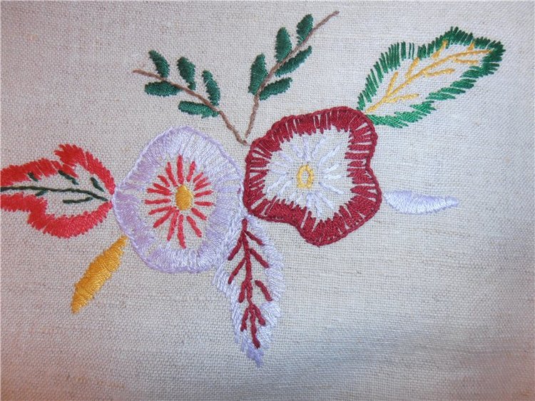 Личная коллекция винтажных скатертей и салфеток (фото 4)