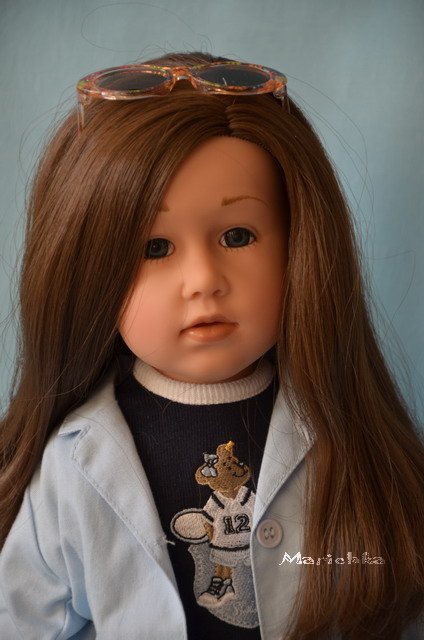 Клара и Изабель... или просто Снегурочки! Куклы Gotz