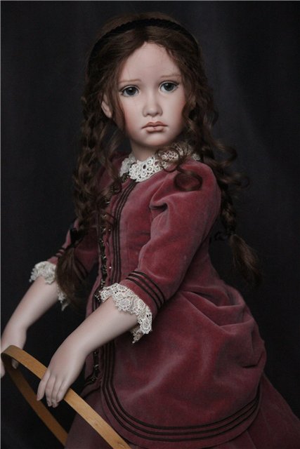 Фарфоровая кукла Белинда от Анджелы и Джона Баркер (фото 9)