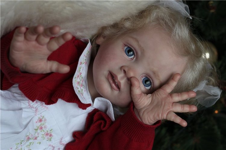 Цветочек мой аленький! Кукла реборн Fridolin, художник А.Арутюнян