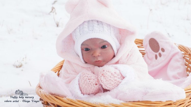 Моя любопытная кроха Лив. Кукла реборн Олеси Венгер