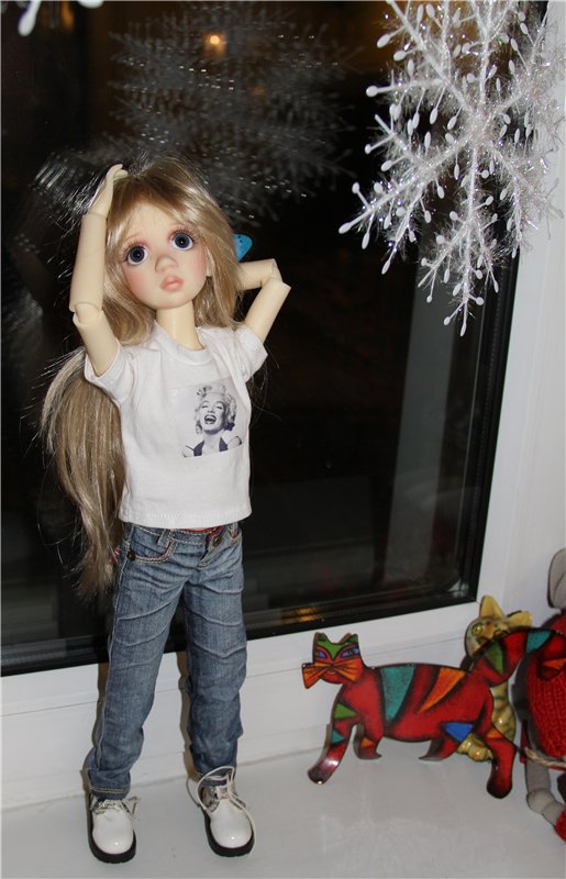 Мэдди приехала — Куклы Liz Frost (Лиз Фрост): авторские BJD (БЖД) (фото 3)