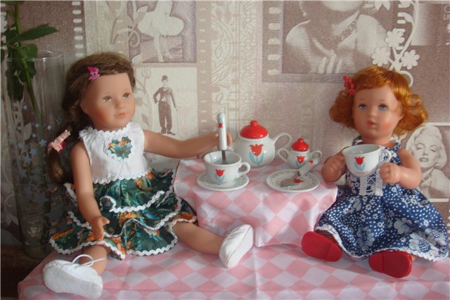 Наши новенькие любимки - куколки Kathe Kruse