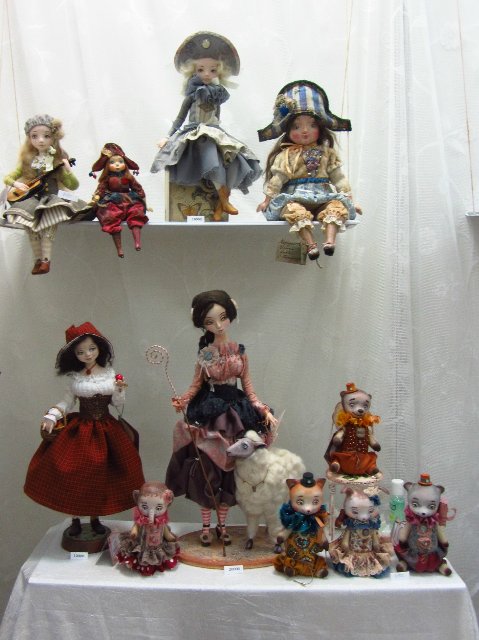 Время кукол 13. Международная выставка коллекционных кукол и мишек Тедди 2014. Фотоотчет (фото 8)
