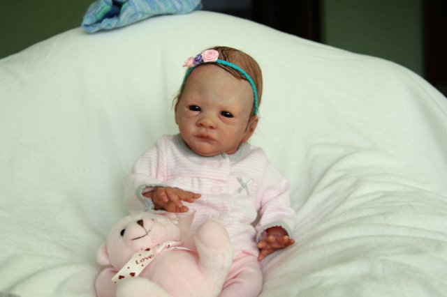 Крошка Мэгги. Кукла реборн Саутер Антонины