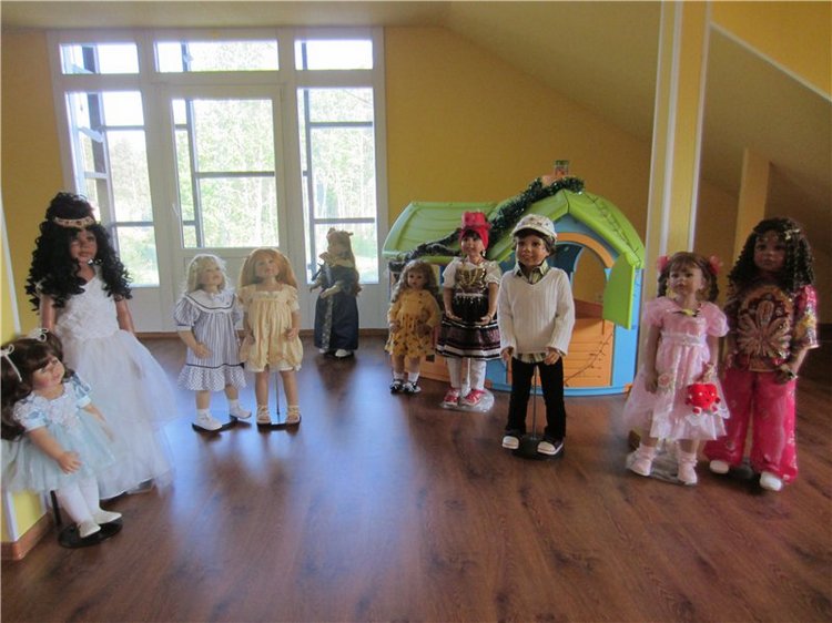 Просто так - моя коллекция кукол Моники Левениг