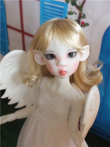 Мой Ангел... Белая Mikki elf от Kaye Wiggs (фото 4)