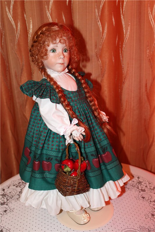 Фарфоровая красавица Анабэль от Линды Рик