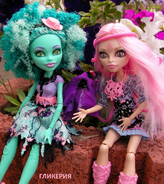 Лето... Цветы... Монстры — Куклы Monster High и Ever After High: G1