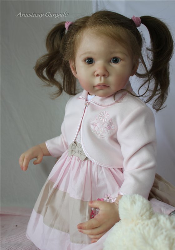 Иришка - сладкая Ириска! И шоколада ни надо... Кукла реборн Анастасии Гангало