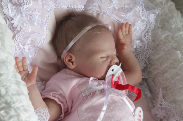 Крохотулька Angeli от Elisa Marx. Куколка реборн Виктории Вишни