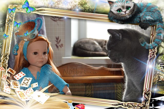 Глава, в которой пьют чай как ненормальные. Кукла Gotz Ханна с собачкой 2013