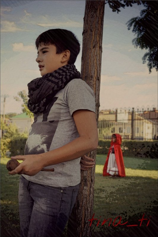 Кукла и ее девочка...Little red riding hood. Часть первая (городская) (фото 3)