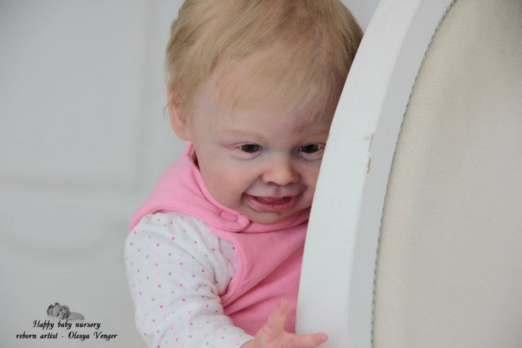 Мой солнечный лучик, моя радуга, мое счастье, моя Милена, Миленочка, Милеша. Кукла реборн Олеси Венгер (фото 10)