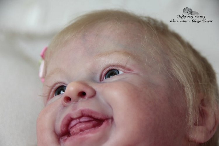 Мой солнечный лучик, моя радуга, мое счастье, моя Милена, Миленочка, Милеша. Кукла реборн Олеси Венгер (фото 8)