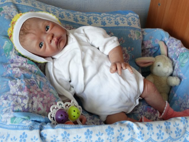 Кукла реборн Марусенька — Куклы Реборн (Reborn): домашние фото (фото 7)