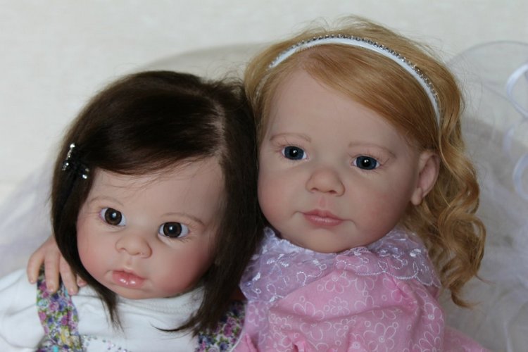 Малышки реборн Лика и Диана