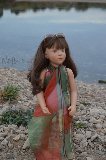 Француженка в провинции. Куклы Sylvia Natterer finouche от Petitcollin и minouche от Kathe Kruse