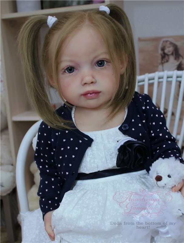 Ласковая Лиза. Кукла реборн Анастасии Гангало (фото 5)
